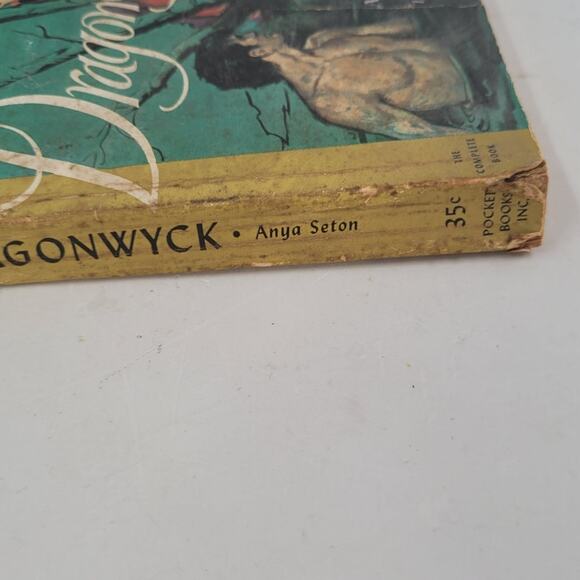 Dragonwyck Anya Seton 1959 Cardinal Vintage Gothic Romance Paperback‎ Novel Rare - Picture 9 of 10